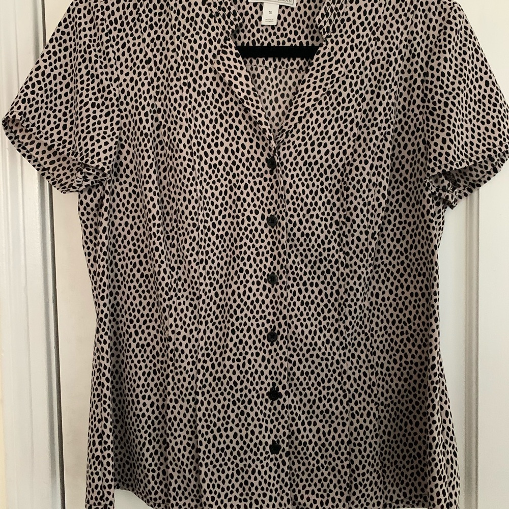 Dana Buchanan Small Cheetah Print Top